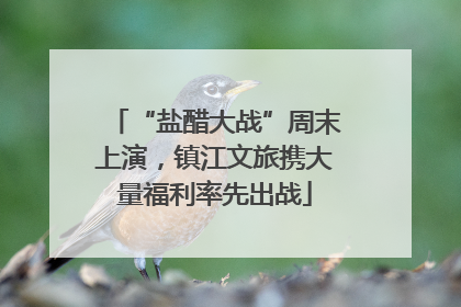“盐醋大战”周末上演，镇江文旅携大量福利率先出战