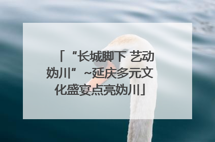 “长城脚下 艺动妫川”~延庆多元文化盛宴点亮妫川