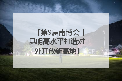 第9届南博会｜昆明高水平打造对外开放新高地