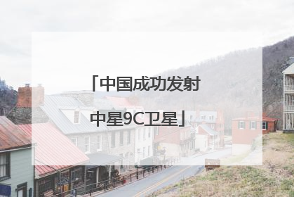 中国成功发射中星9C卫星