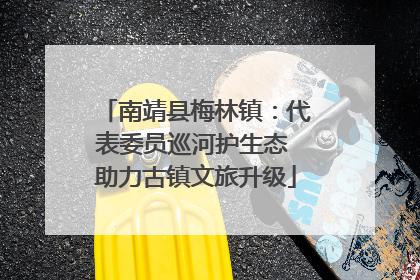 南靖县梅林镇：代表委员巡河护生态 助力古镇文旅升级
