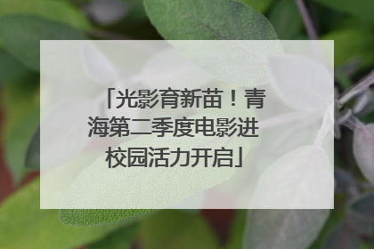 光影育新苗！青海第二季度电影进校园活力开启