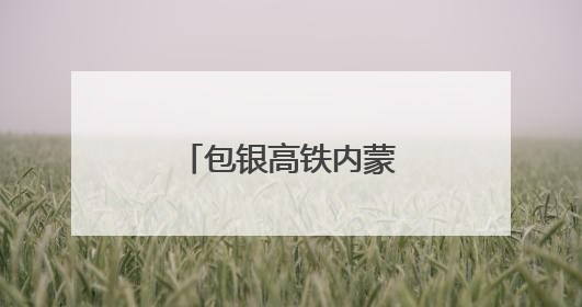 包银高铁内蒙古段铺轨完成