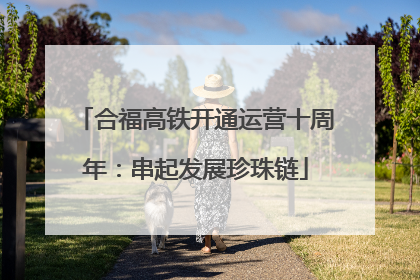 合福高铁开通运营十周年：串起发展珍珠链