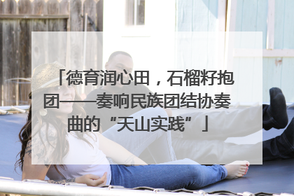 德育润心田，石榴籽抱团——奏响民族团结协奏曲的“天山实践”