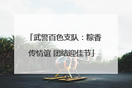 武警百色支队：粽香传情谊 团结迎佳节