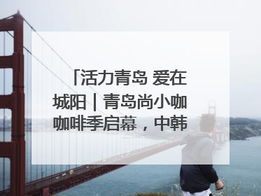 活力青岛 爱在城阳｜青岛尚小咖咖啡季启幕，中韩消费新场景点燃夏日热情