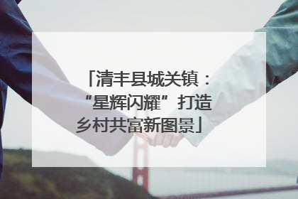 清丰县城关镇：“星辉闪耀”打造乡村共富新图景