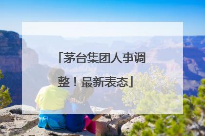 茅台集团人事调整！最新表态
