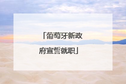 葡萄牙新政府宣誓就职