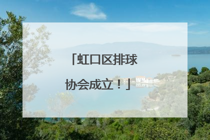 虹口区排球协会成立！