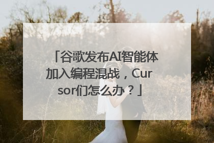 谷歌发布AI智能体加入编程混战，Cursor们怎么办？