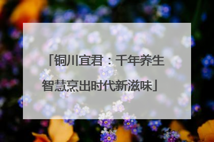 铜川宜君：千年养生智慧烹出时代新滋味
