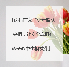 闵行首支“少年警队”亮相，让安全意识在孩子心中生根发芽